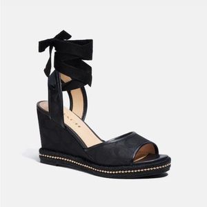 Coach Page Espadrille Wedge Sandal